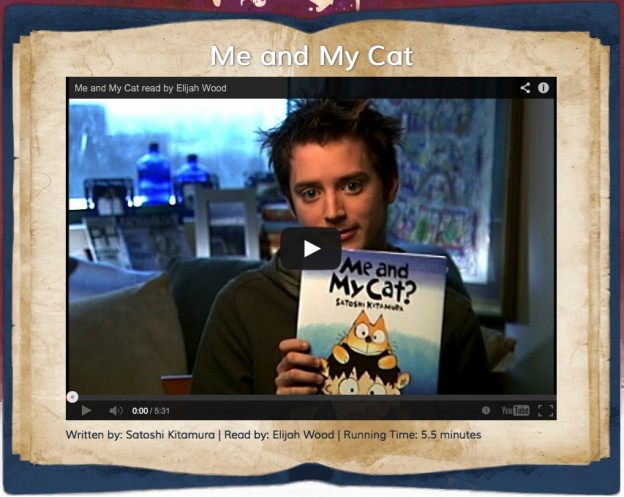 Elijah Wood Reads Me and My Cat