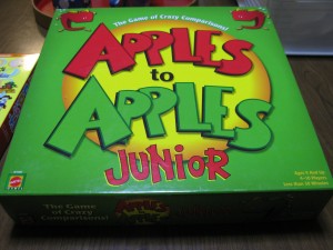 Apples to Apples